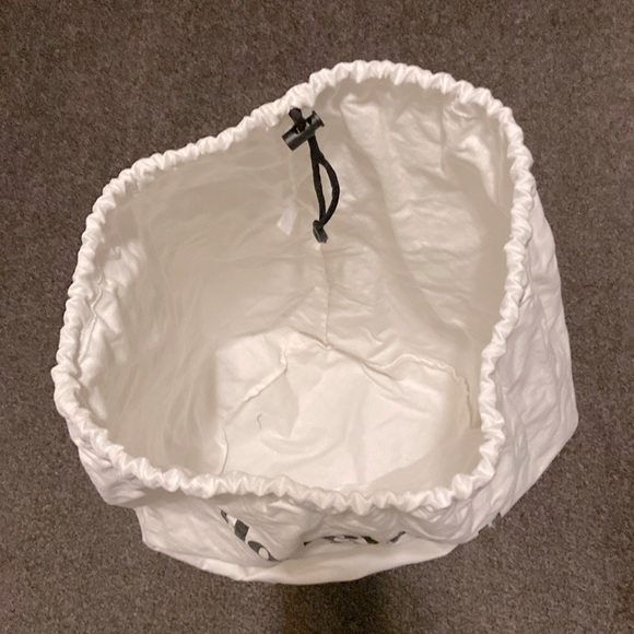 Canvas Heavy Duty Zip Tye Large Bag Laundry Bag Bin Storing Organizing Empty - Picture 2 of 8